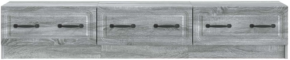 TV staliukas Televizoriaus spintelė 147 x 34,5 x 27 cm Pilka sonoma ąžuolo