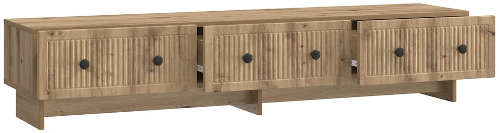 TV staliukas Televizoriaus spintelė 147 x 34,5 x 30 cm Artisano ąžuolo