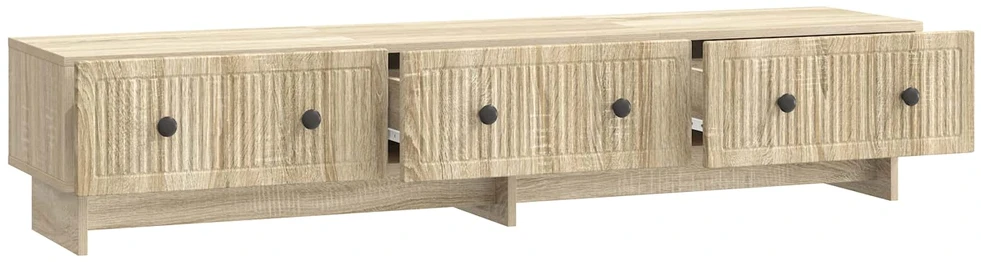 TV staliukas Televizoriaus spintelė 147 x 34,5 x 30 cm Sonoma ąžuolas