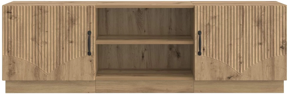 TV staliukas Televizoriaus spintelė 150 x 31 x 47 cm Artisano ąžuolo