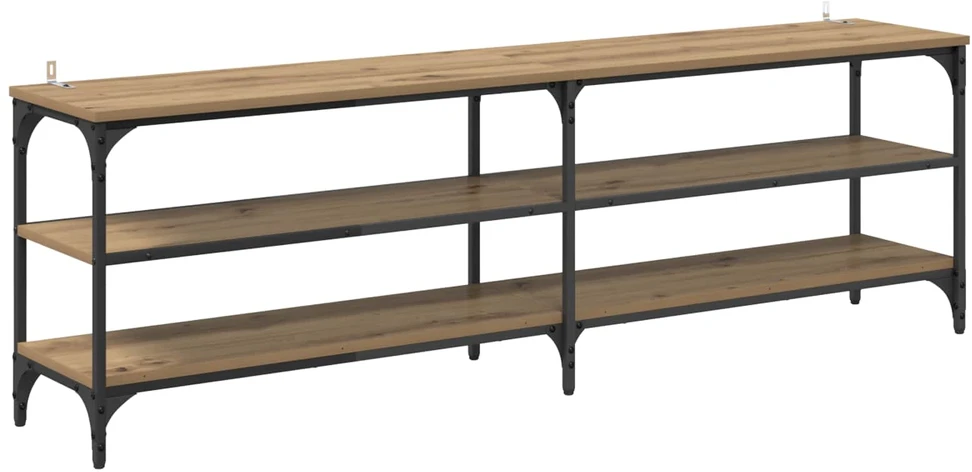 TV staliukas Televizoriaus spintelė 160 x 30 x 50 cm Amatininkų ąžuolas