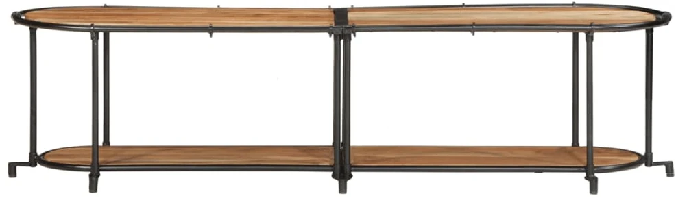 Televizoriaus spintelė, 160x42x40cm, akacijos medienos masyvas