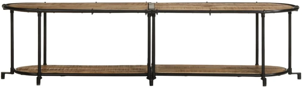 Televizoriaus spintelė, 160x42x40cm, mango medienos masyvas