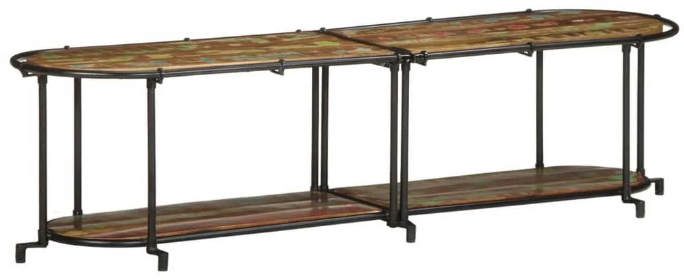 Televizoriaus spintelė, 160x42x40cm, perdirbta mediena