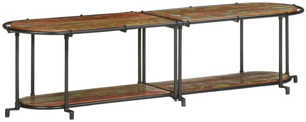 Televizoriaus spintelė, 160x42x40cm, perdirbta mediena