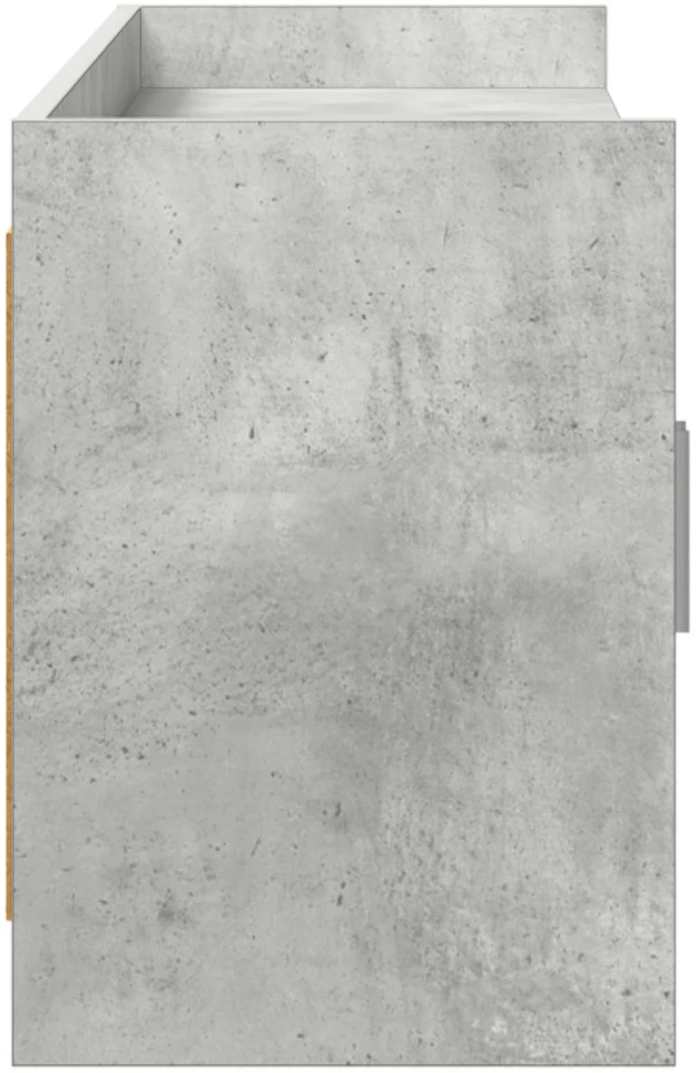 TV staliukas Televizoriaus spintelė 168 x 33 x 47 cm Betono pilka