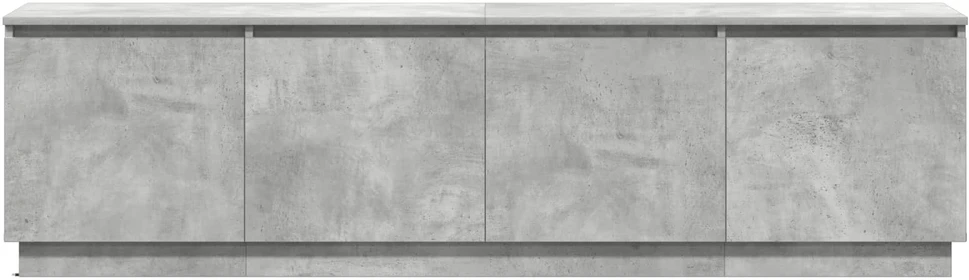 TV staliukas Televizoriaus spintelė 180 x 38 x 49 cm Betono pilka