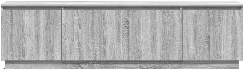 TV staliukas Televizoriaus spintelė 180 x 38 x 49 cm Pilkas Sonoma