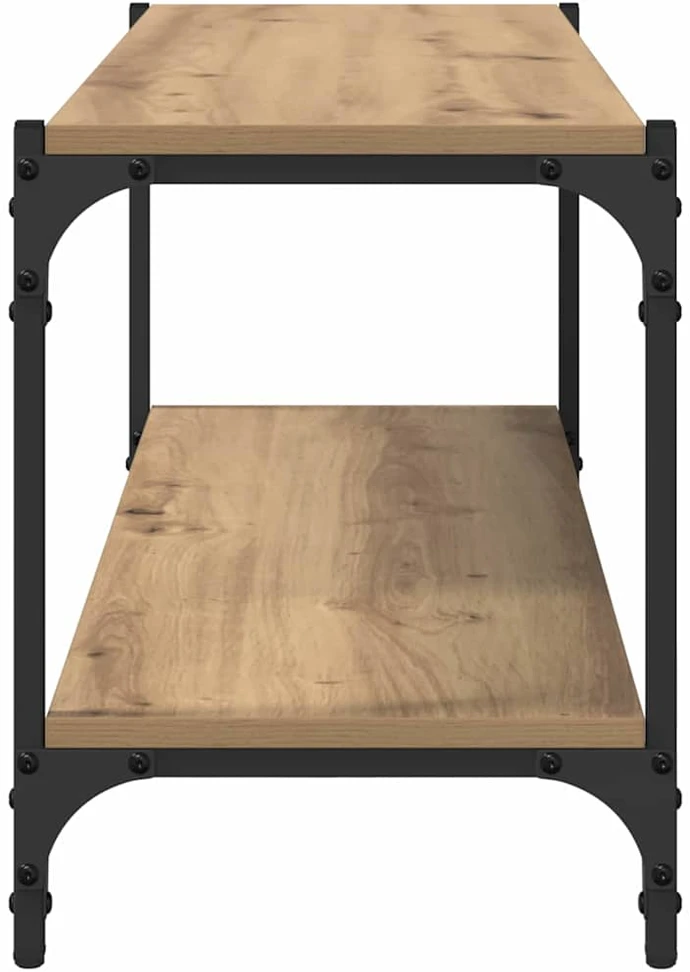 Televizoriaus spintelė 2 lygių 100x33x41cm Amatininkų ąžuolas