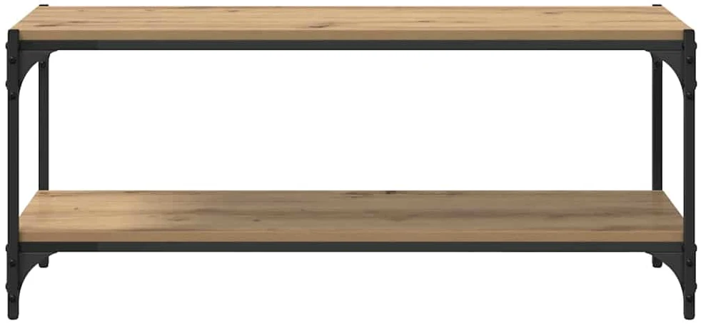Televizoriaus spintelė 2 lygių 100x33x41cm Amatininkų ąžuolas