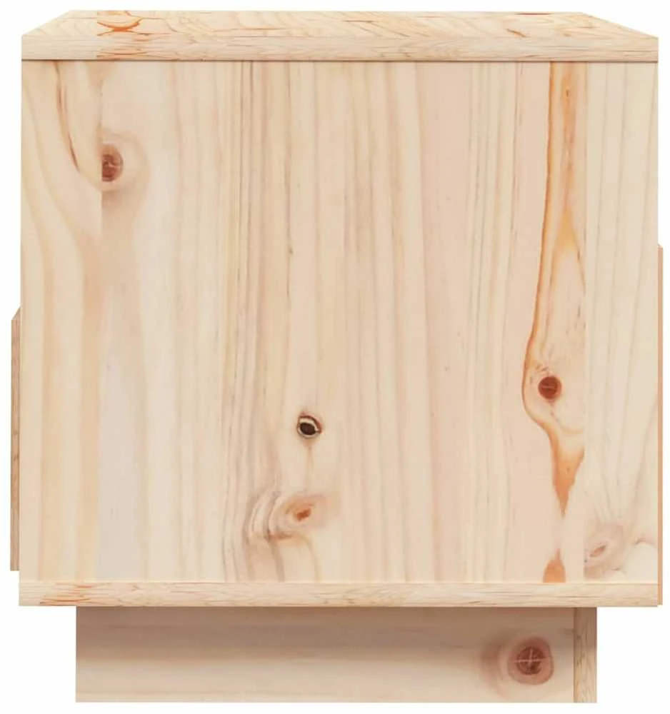 TV staliukas Televizoriaus spintelė, 60x35x37cm, pušies medienos masyvas
