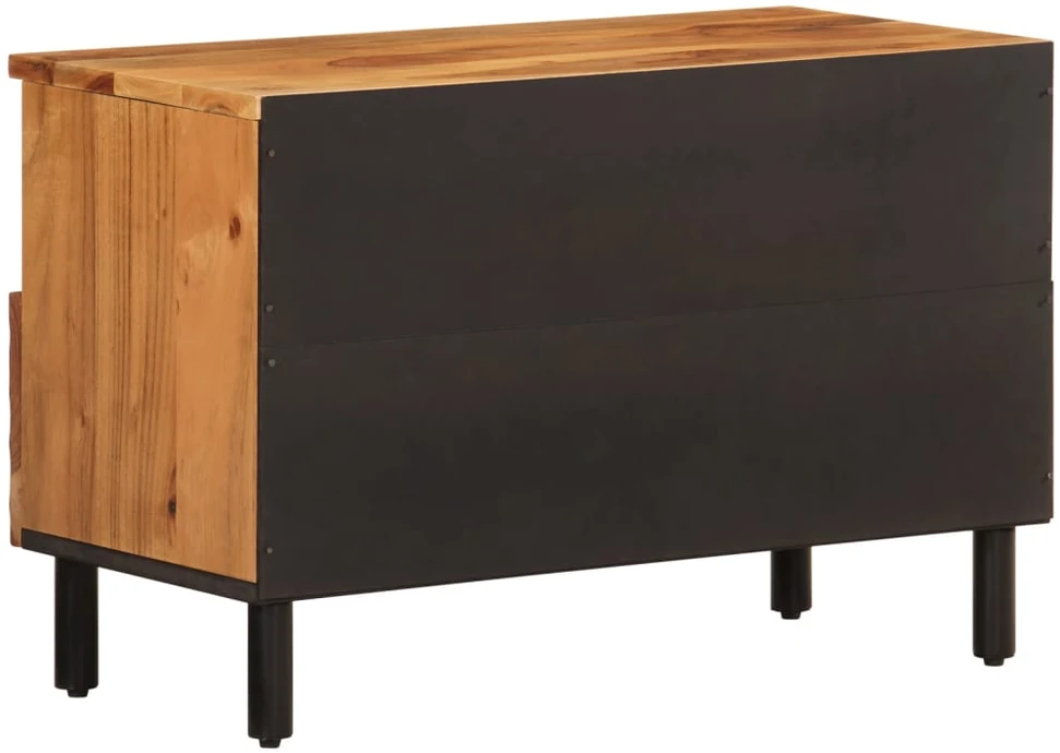 TV staliukas Televizoriaus spintelė, 70x33x46cm, akacijos medienos masyvas