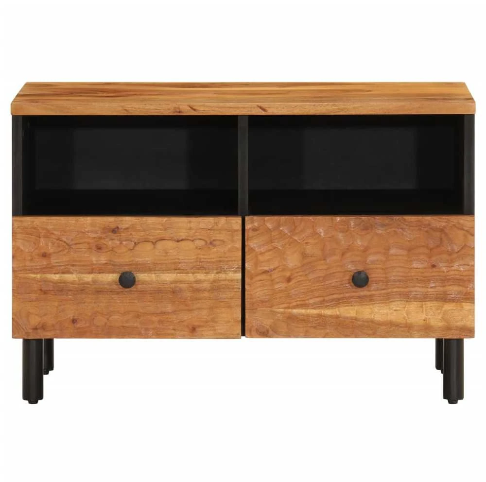 TV staliukas Televizoriaus spintelė, 70x33x46cm, akacijos medienos masyvas