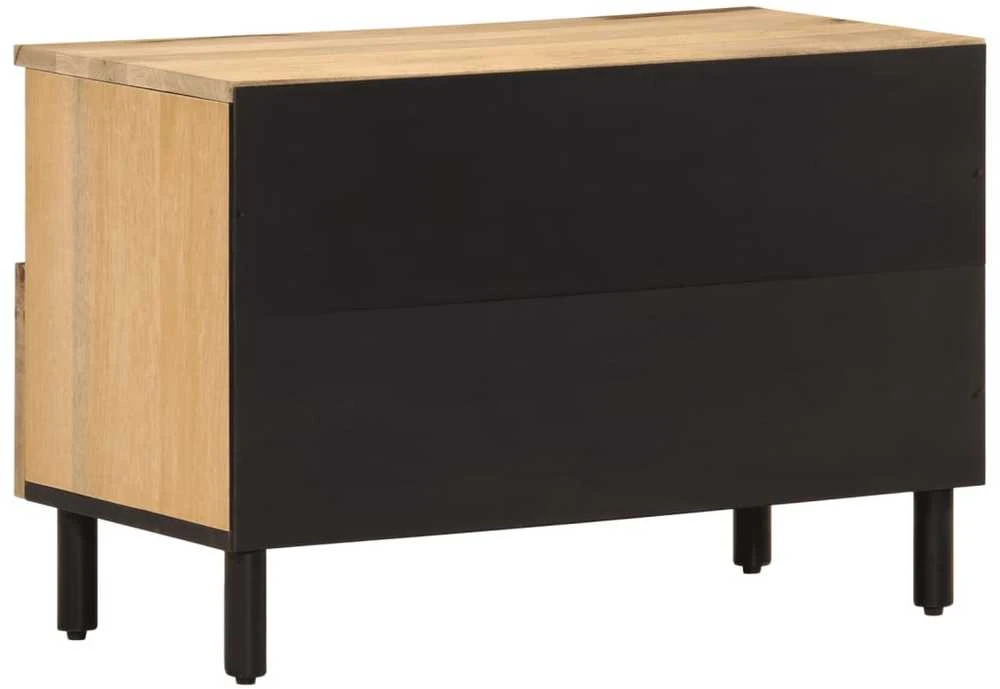 TV staliukas Televizoriaus spintelė, 70x33x46cm, mango medienos masyvas