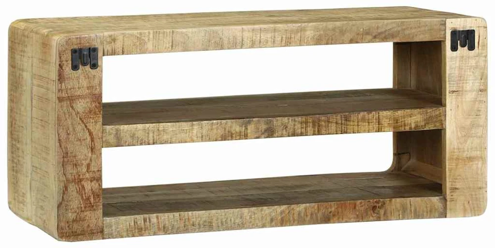 Televizoriaus spintelė 80 x 32 x 36 cm Mango medienos masyvas