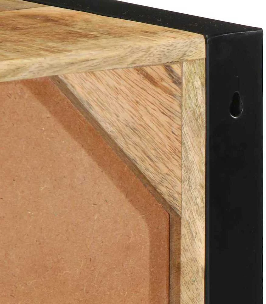 televizoriaus spintelė 80x30x25 cm Masyvus Rough Wood Mango