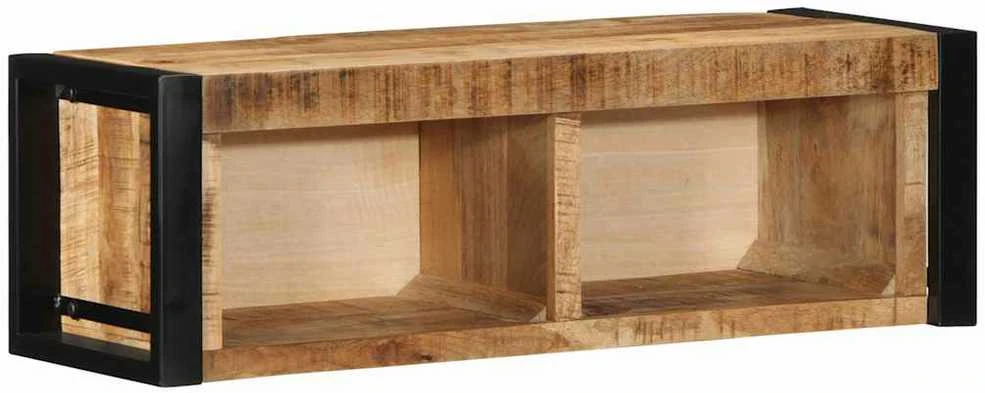 televizoriaus spintelė 80x30x25 cm Masyvus Rough Wood Mango