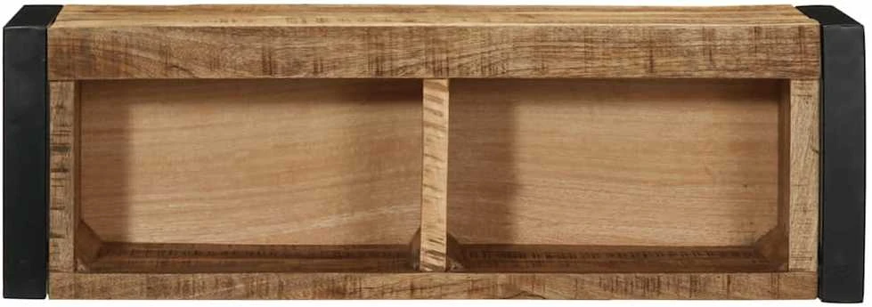 televizoriaus spintelė 80x30x25 cm Masyvus Rough Wood Mango