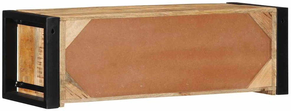televizoriaus spintelė 80x30x25 cm Masyvus Rough Wood Mango
