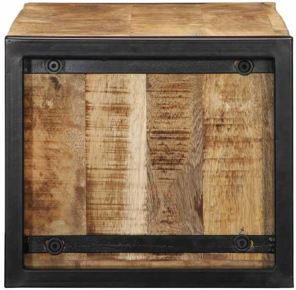 televizoriaus spintelė 80x30x25 cm Masyvus Rough Wood Mango
