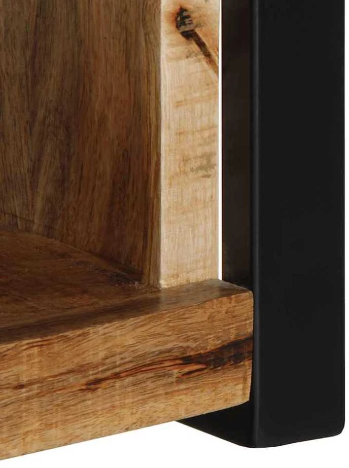 TV staliukas televizoriaus spintelė 80x30x35 cm Masyvus Rough Wood Mango