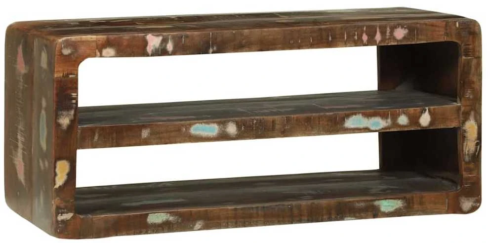 Televizoriaus spintelė su lentyna su saugykla 80 x 32 x 36 cm