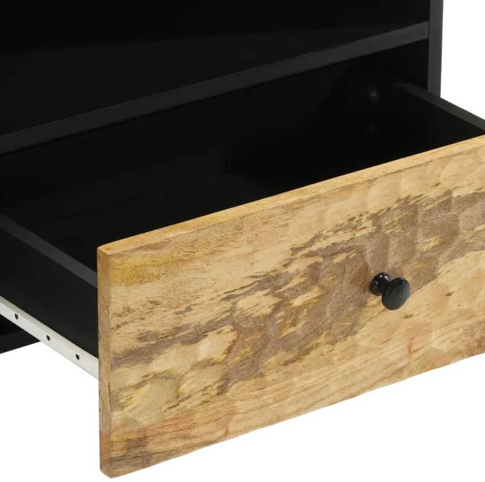 TV staliukas Televizoriaus spintelė, 80x33x46cm, mango medienos masyvas