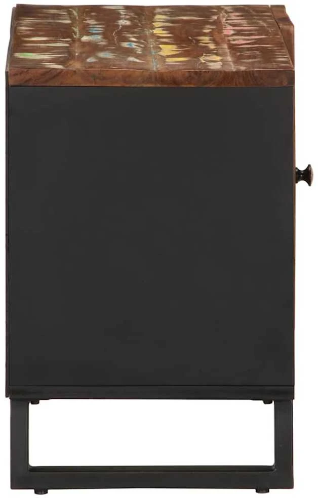 TV staliukas Televizoriaus spintelė, 80x33x46cm, perdirbta/apdirbta mediena