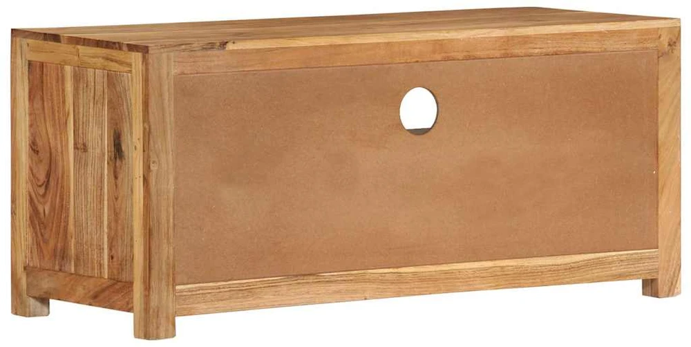 TV staliukas Televizoriaus spintelė, 88x35x40cm, akacijos medienos masyvas