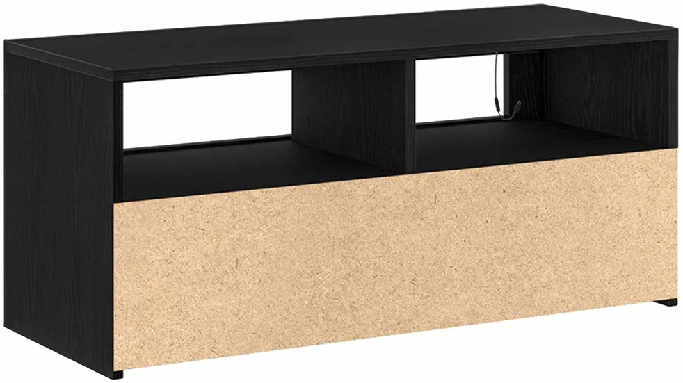TV staliukas Televizoriaus spintelė 90 x 35 x 40 cm Juodas ąžuolas