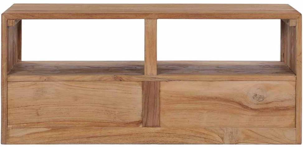 TV staliukas Televizoriaus spintelė, 90x30x40cm, tikmedžio medienos masyvas
