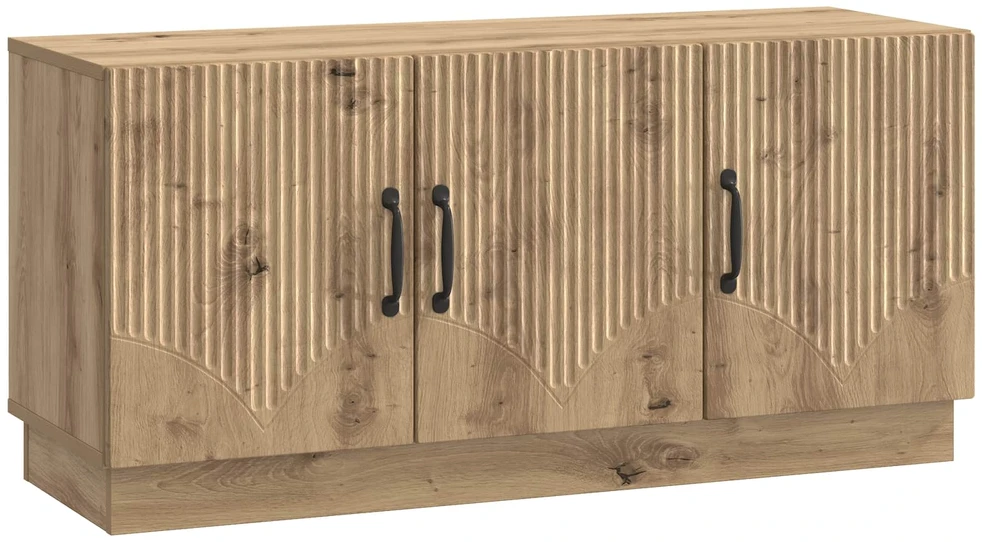 TV staliukas Televizoriaus spintelė 99 x 34,5 x 47 cm Artisano ąžuolo