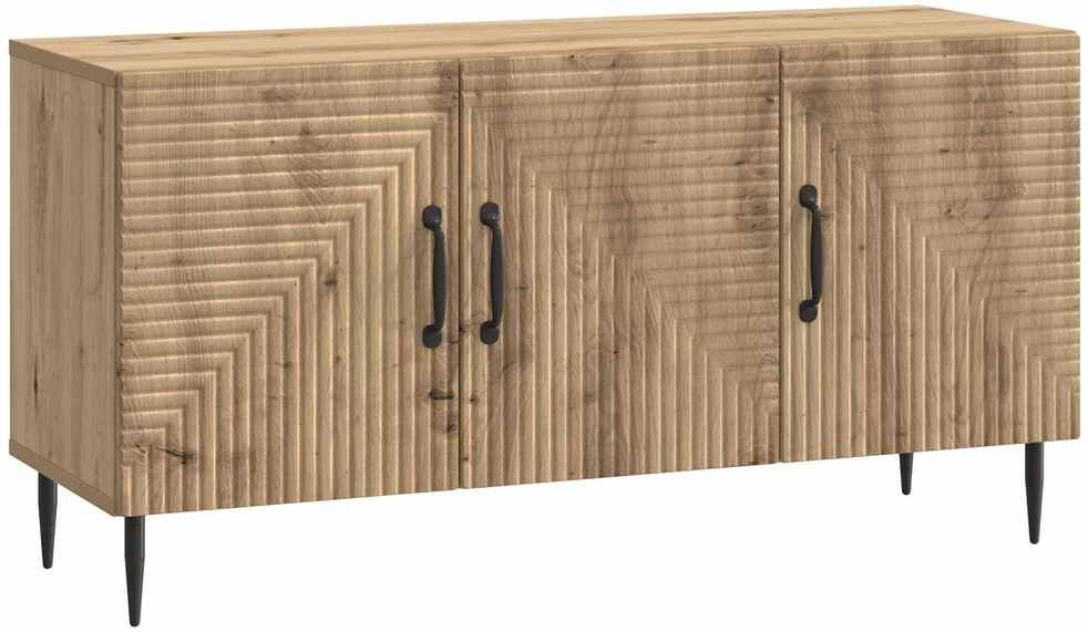 TV staliukas Televizoriaus spintelė 99 x 34,5 x 50 cm Artisano ąžuolo