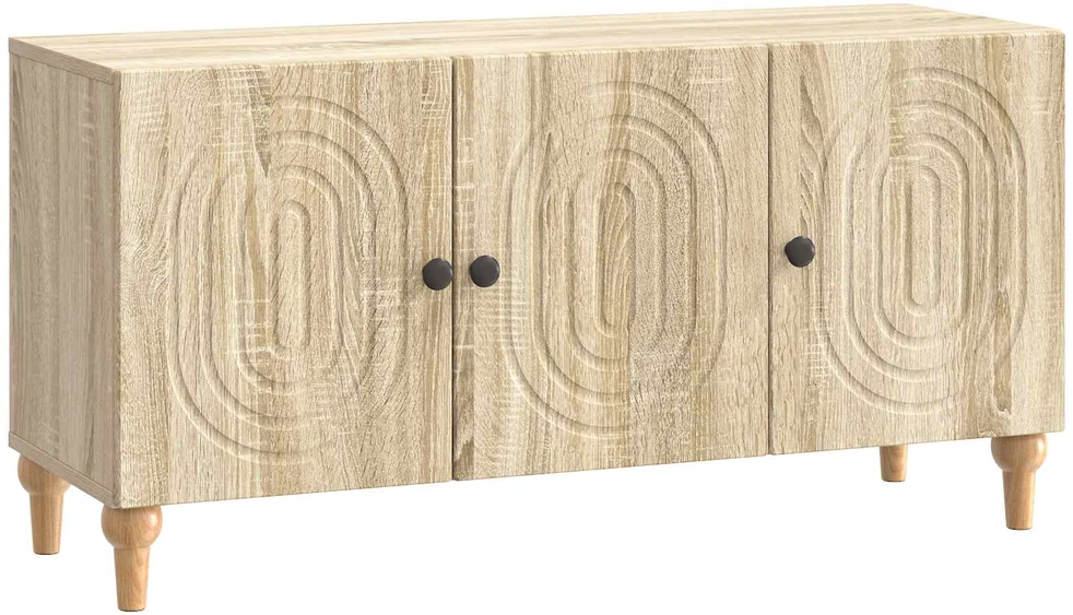 TV staliukas Televizoriaus spintelė 99 x 34,5 x 50 cm Sonoma ąžuolas