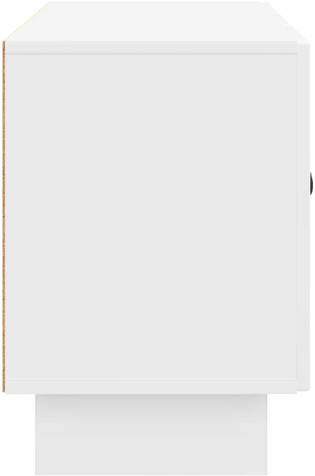 TV staliukas Televizoriaus spintelė 99 x 34,5 x 50 cm Itin blizgi balta