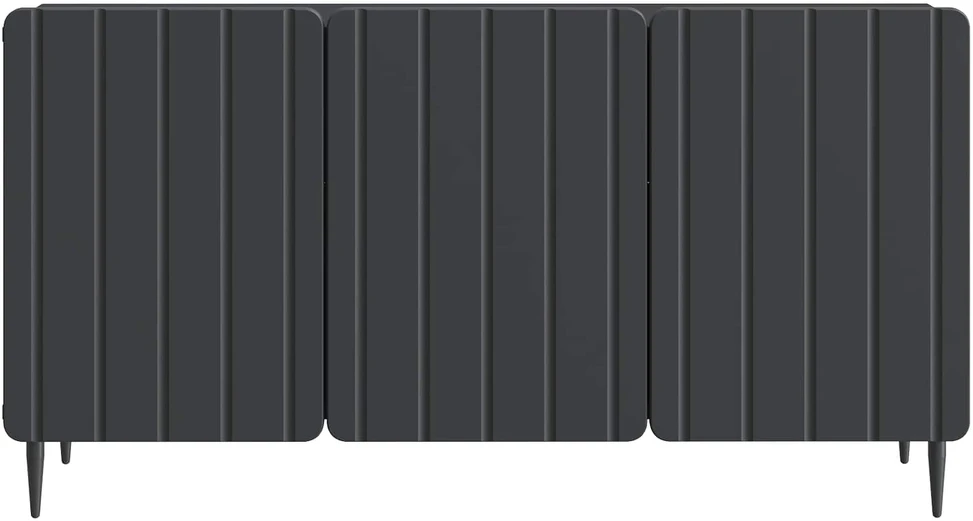 TV staliukas Televizoriaus spintelė 99 x 34,5 x 52 cm Juoda Apdirbta mediena