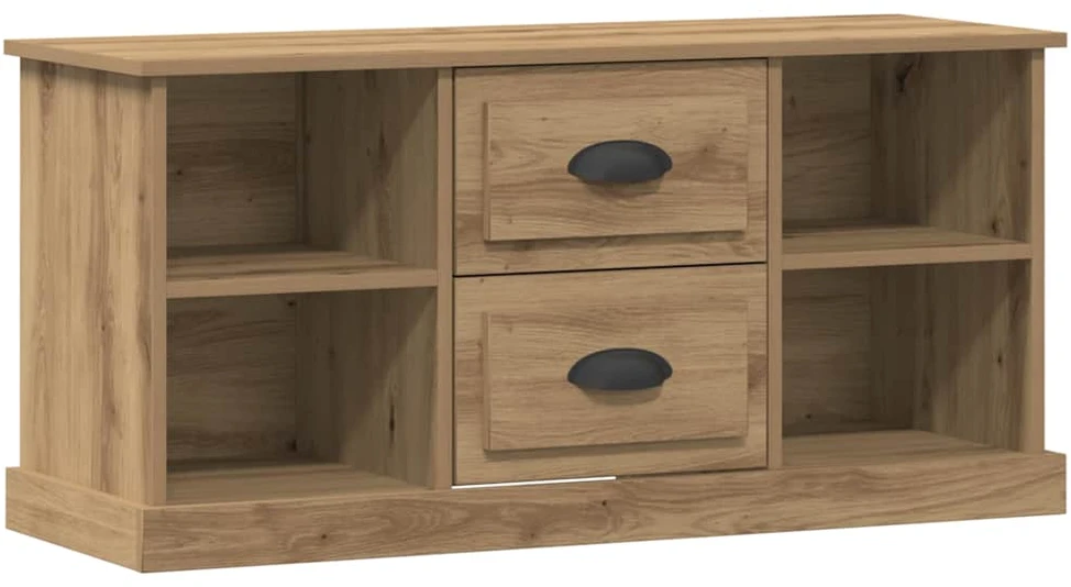 TV staliukas Televizoriaus spintelė 99,5 x 35,5 x 48 cm Amatininkų ąžuolas