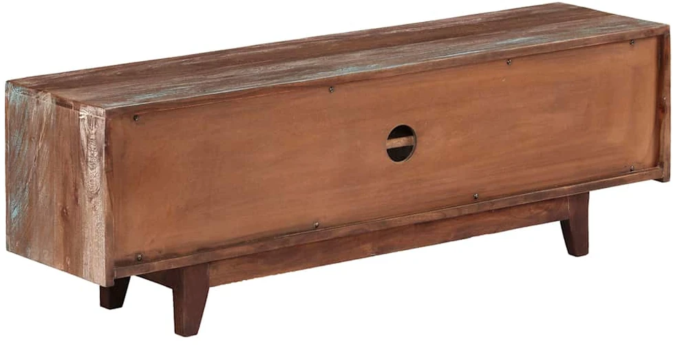 TV staliukas Televizoriaus spintelė, akacijos mediena, 118x30x40cm