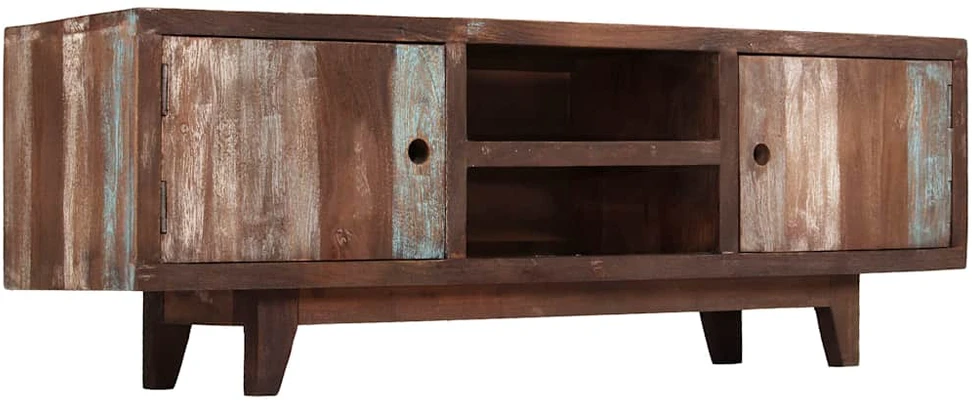 TV staliukas Televizoriaus spintelė, akacijos mediena, 118x30x40cm