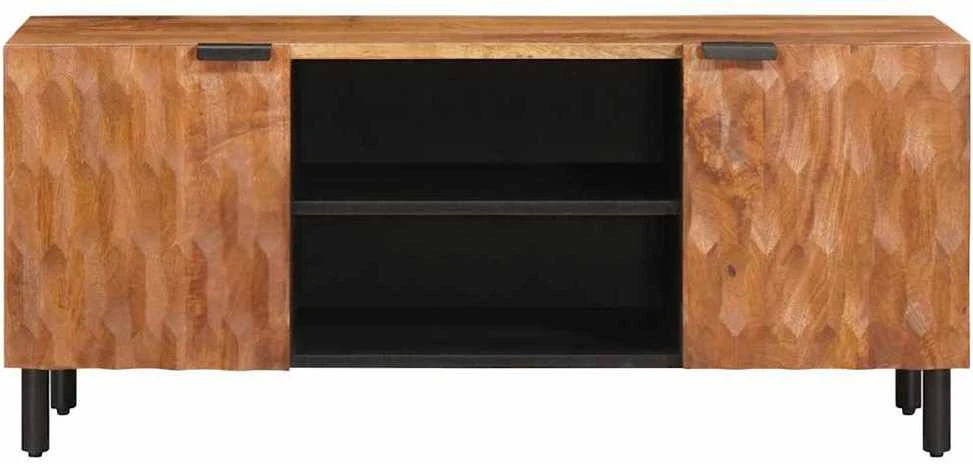 Televizoriaus spintelė Akacijos ruda apdaila 105 x 33 x 46 cm
