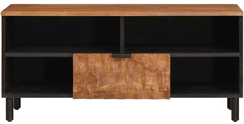 Televizoriaus spintelė Akacijos ruda apdaila 100 x 33 x 46 cm