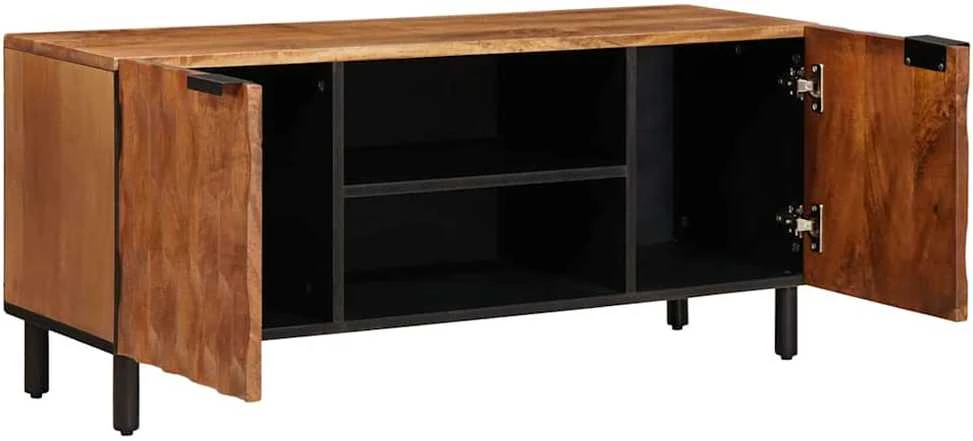 Televizoriaus spintelė Akacijos ruda apdaila 105 x 33 x 46 cm
