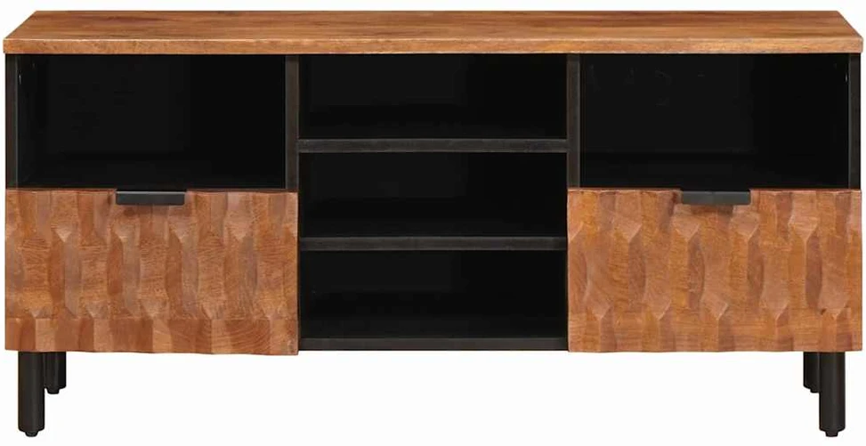 Televizoriaus spintelė Akacijos ruda apdaila 100 x 33 x 46 cm