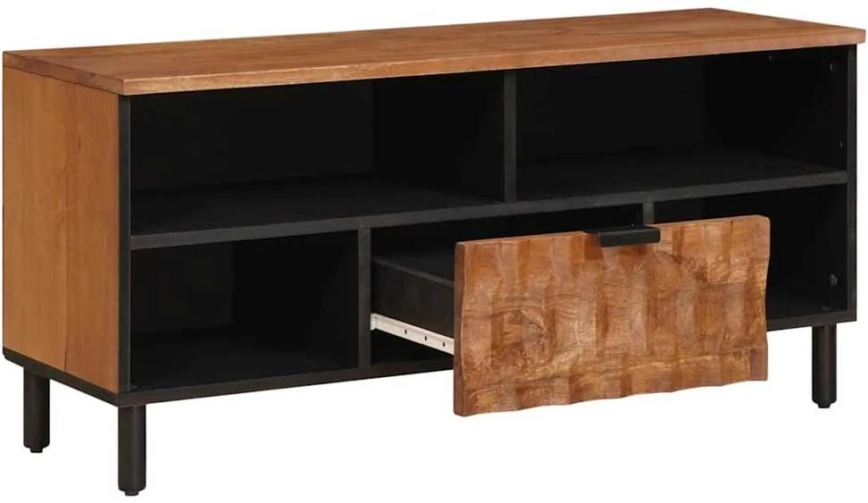 Televizoriaus spintelė Akacijos ruda apdaila 100 x 33 x 46 cm