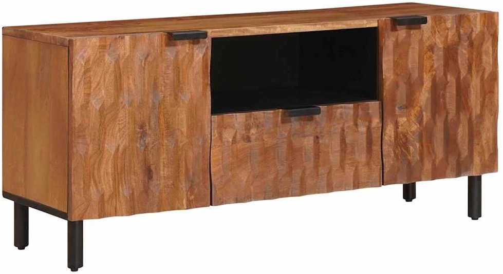 Televizoriaus spintelė Akacijos ruda apdaila 105 x 33 x 46 cm