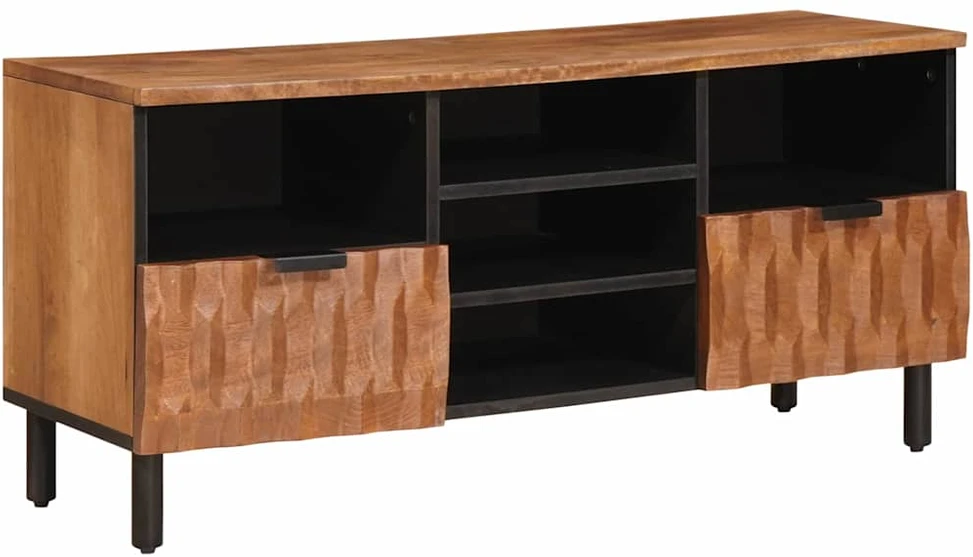 Televizoriaus spintelė Akacijos ruda apdaila 100 x 33 x 46 cm