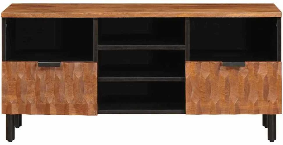 Televizoriaus spintelė Akacijos ruda apdaila 100 x 33 x 46 cm
