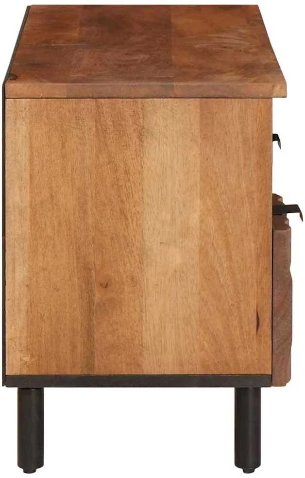 Televizoriaus spintelė Akacijos ruda apdaila 100 x 33 x 46 cm