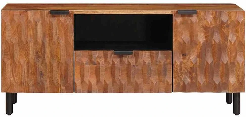 Televizoriaus spintelė Akacijos ruda apdaila 105 x 33 x 46 cm