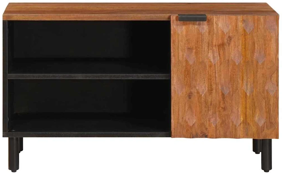 Televizoriaus spintelė Akacijos ruda apdaila 80 x 33 x 46 cm